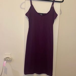 Maroon burgundy mini slip dress